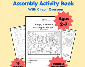 2-7yo Assembly with Circuit Overseer Happy is the one trusting in Jehovah JW