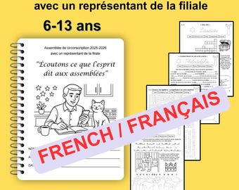 Manual de convenciones francesas para niños de 6 a 13 años: actividades para asambleas de circuito (descarga en PDF)