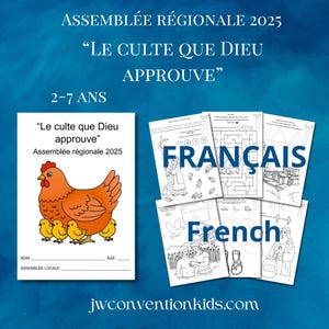 French Français 2-7ans Le culte que Dieu approuve JW Assemblée régionale Pure Worship 2025 PDF télécharger