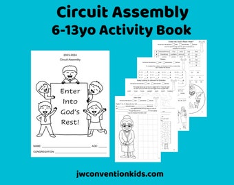 6-13yo Enter Into God's Rest JW Circuit Assembly with Branch Representative