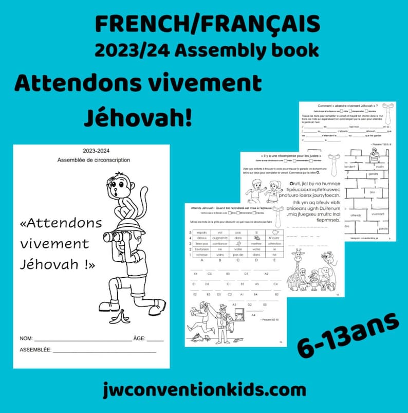 Français ENGLISH 6-13ans Accueil, bienvenue 2023-2024 Assemblée de circonscription avec le responsable de circonscription JW PDF image 1