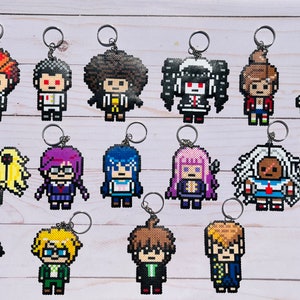 Danganronpa THH Perler Bead Keychain