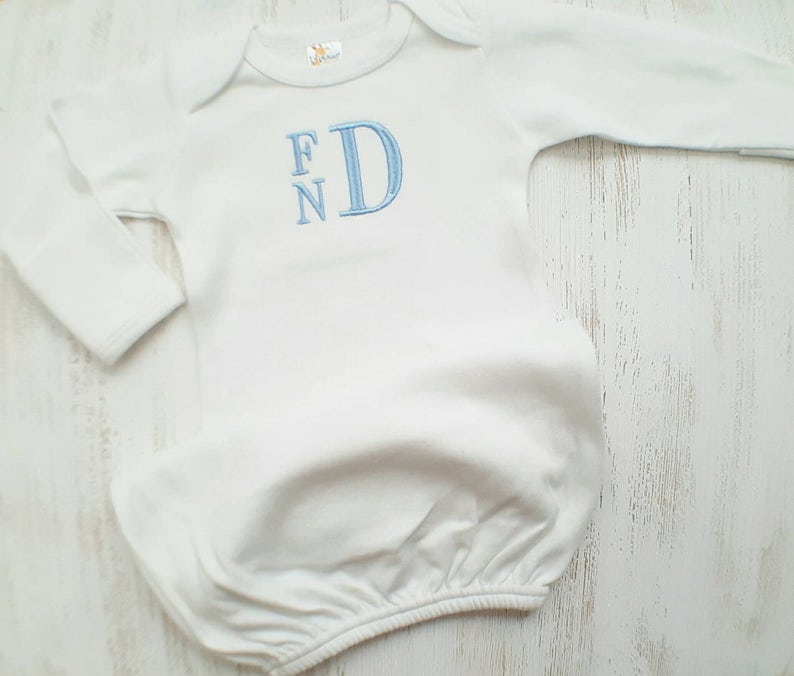 boy sleeper gowns