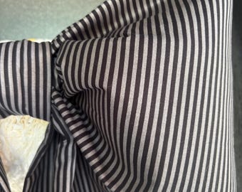 Large Halloween Stripe Fabric Bow