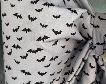 Large Halloween Fabric Bow