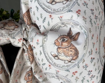 XXL Easter/Spring Fabric Bow