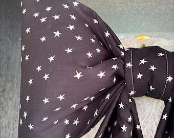 Large Halloween Fabric Bow