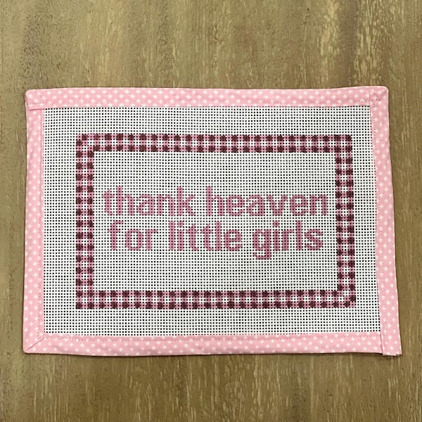 Thank Heaven for Little Girls Canvas