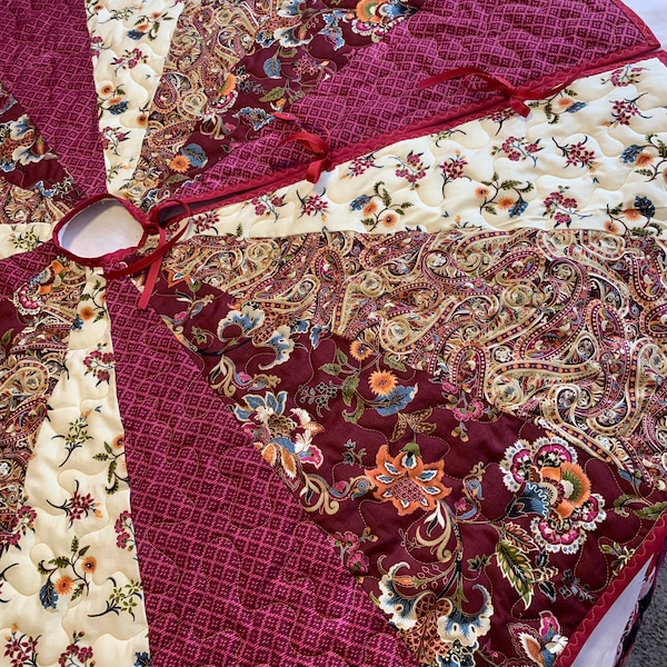 Victorian Tree Skirt Etsy