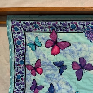 Custom Small Quilt Display Shelf, Wall-hanging shelf - simple bracket - 20-36”