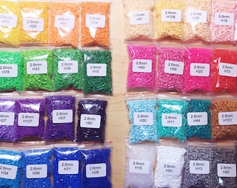 2.6mm Mini Fuse Beads Set - 48 Colors (24000pcs)