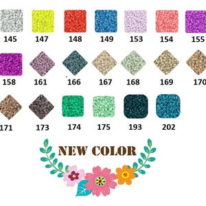 2.6mm Mini Beads Box Set H-series 48 Colors high Quality/perler
