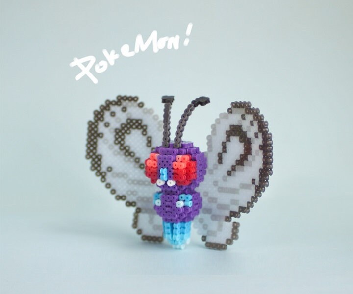 3D Perler Kit Set - Pokémon With Tutorial (pikachu/squirtle