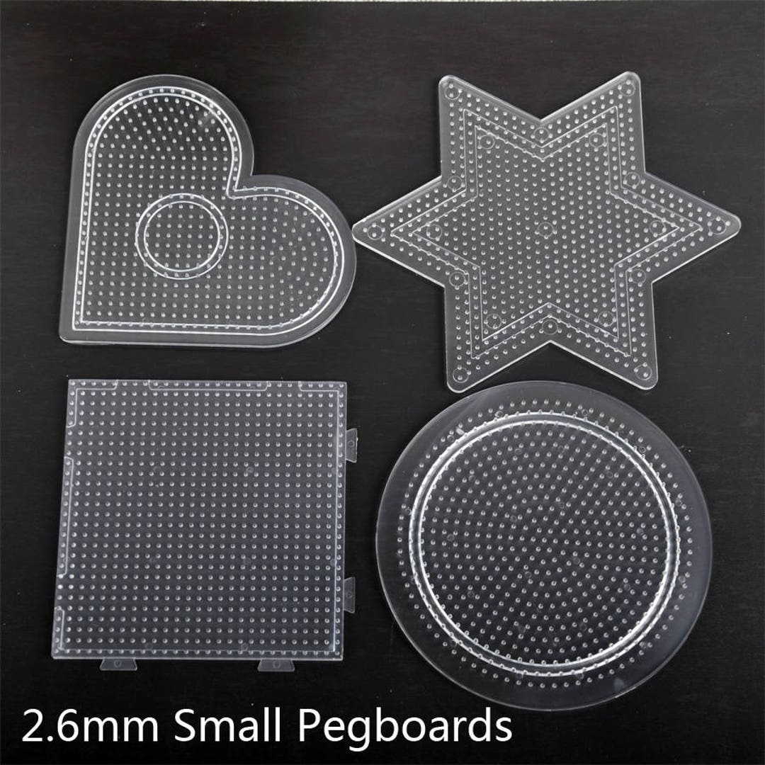 Mini Beads Pegboards - 4 Ct