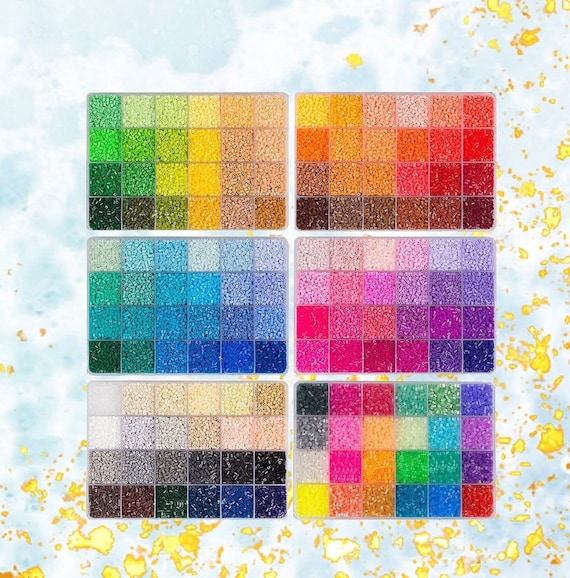 2.6mm Mini Beads Box Set - H-Series (144 Colors) - (High Quality/Perler  Beads/Hama Beads/Fuse Beads)
