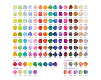 2.6mm Mini Beads Refill - (4,000pcs) H-Series 144 Colors - Color No. : H76 to H144 - (High Quality/Perler/Hama/Fuse Beads)
