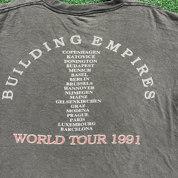 Vintage Queensryche empire 1991 world tour T-Shir… - image 7