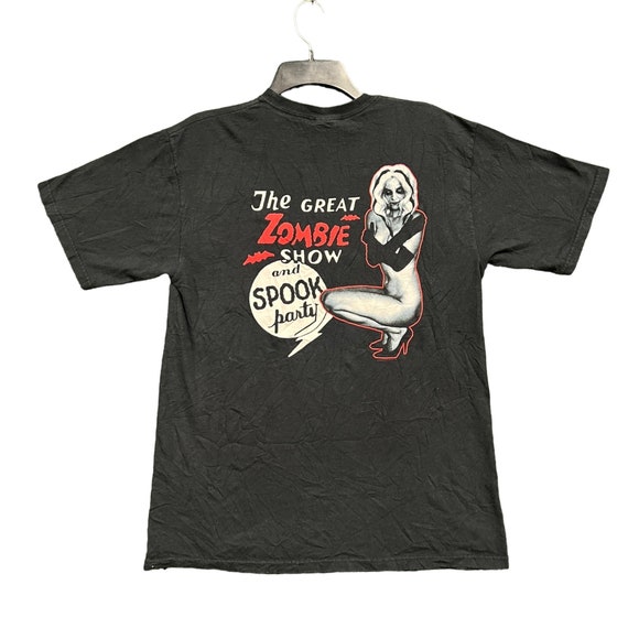 Vintage Rob zombie the zombie show T shirt size m… - image 2