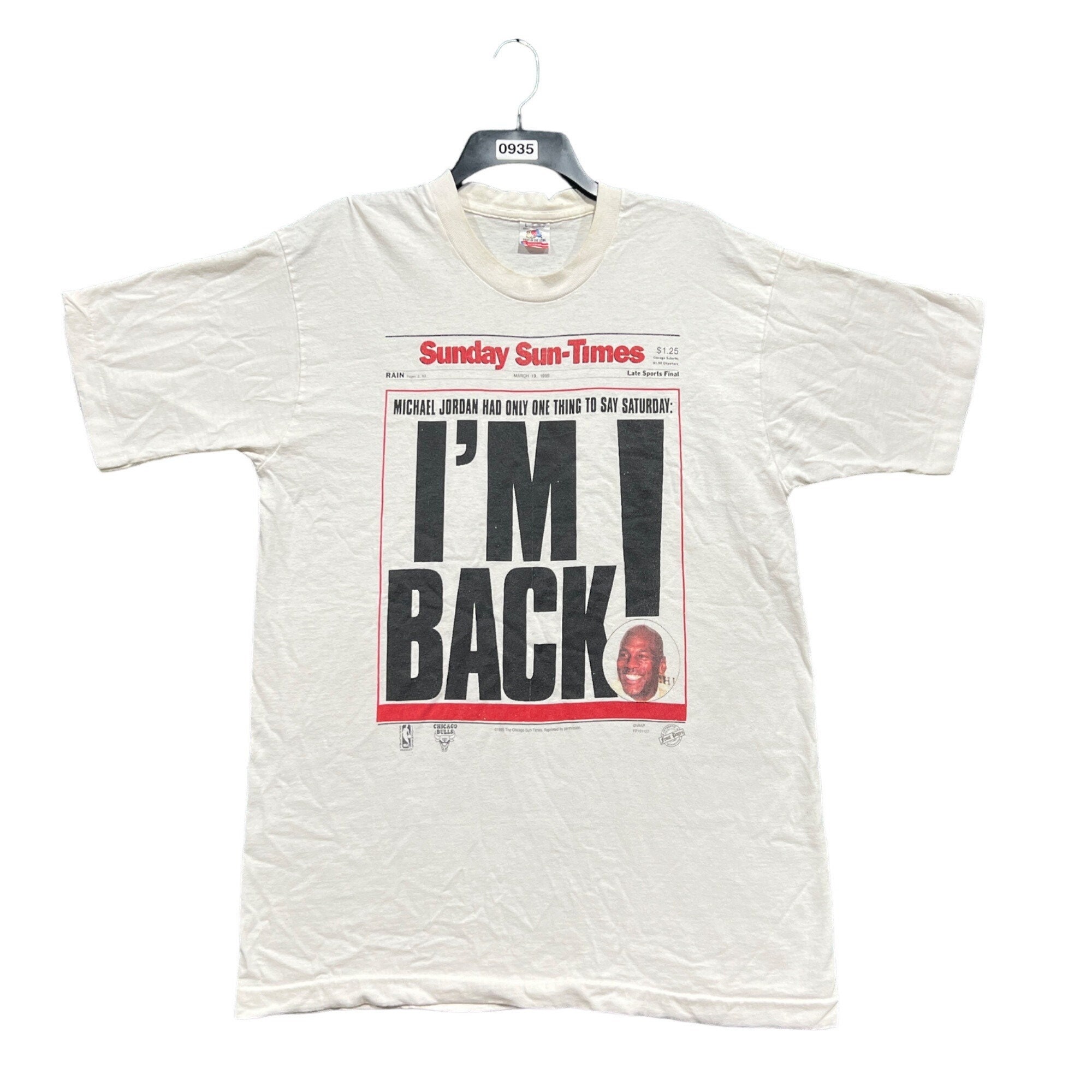Jordan I m Back Tee Etsy