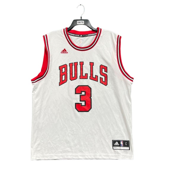 Chicago Bulls 1990's Pinstripe Starter Baseball Jersey - The Edit LDN