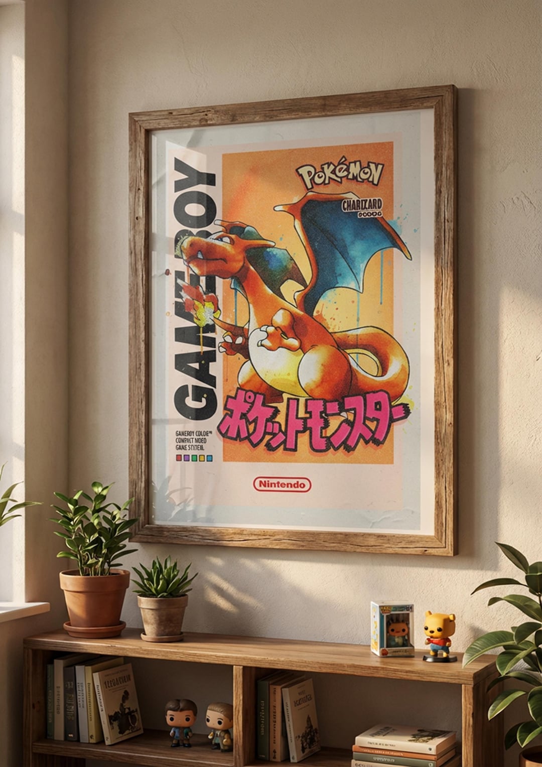 Charizard - Game Boy Pokemon Digital Artwork - Etsy