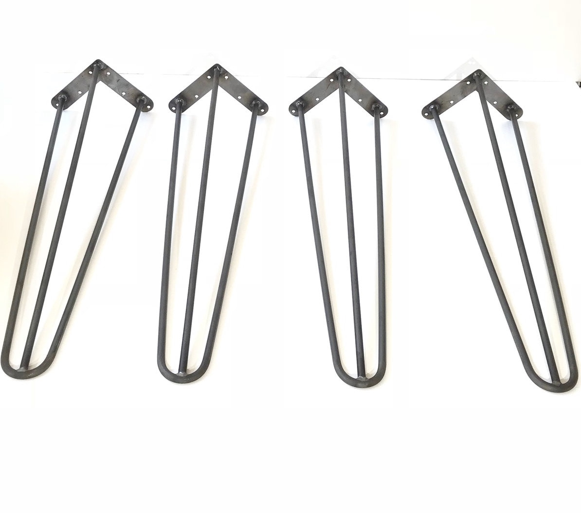 Hairpin Metal Table Legs 428 Hairpin Legs Price Etsy UK