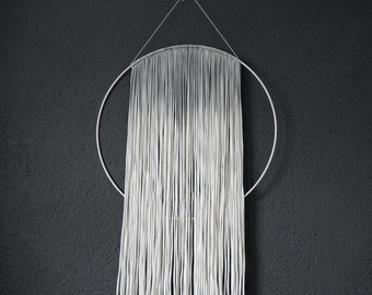 Macrame Wall-Hanger Boho Nordic Ombre Batik