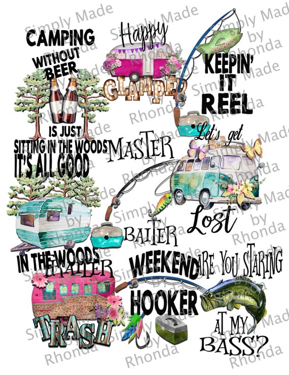 Download Camping Bundle Sublimation Design Instant Download Png Etsy