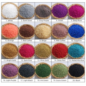 50g / 100g Beutel Nail Art Mini Kaviar Kristallperlen Maniküre-Werkzeug 0,6-1,0 mm Glasmikroperlen Strass Dekorationen Zubehör