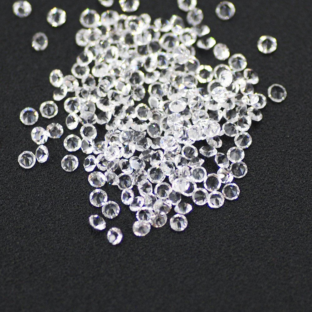 Ap Rhinestones Transparent Glass Rhinestones: Round Pointed Back Crystals (1440/bag ...