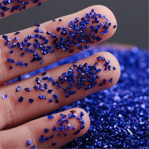 200g/Bag Decoration Rhinestones Multicolor Irregular Glass Crushed Stones Crystal Filler DIY Accessories for Cake Fruit Coaster Resin Mold