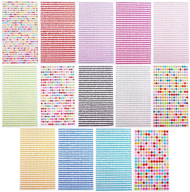 Bulk Pack Rhinestone Gems Self Adhesive Jewels Rhinestones Etsy