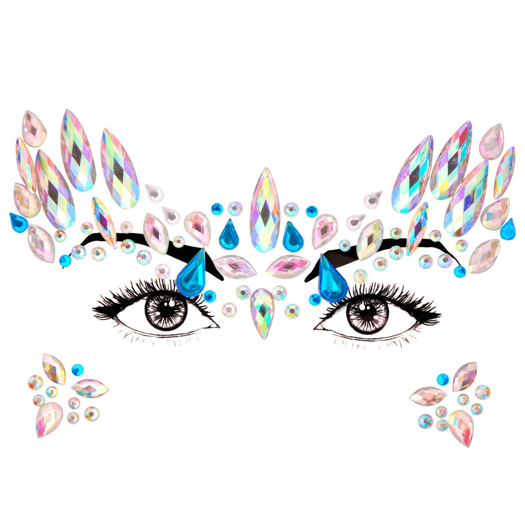 Disposable Temporary Tattoo Jewelry Pretty Festival Rhinestone