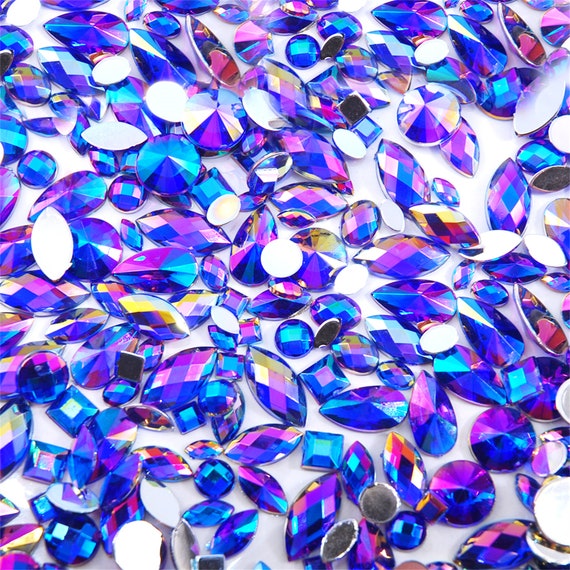 14400 Pz Cristallo Flatback All'ingrosso AB Strass Non - Foto 11