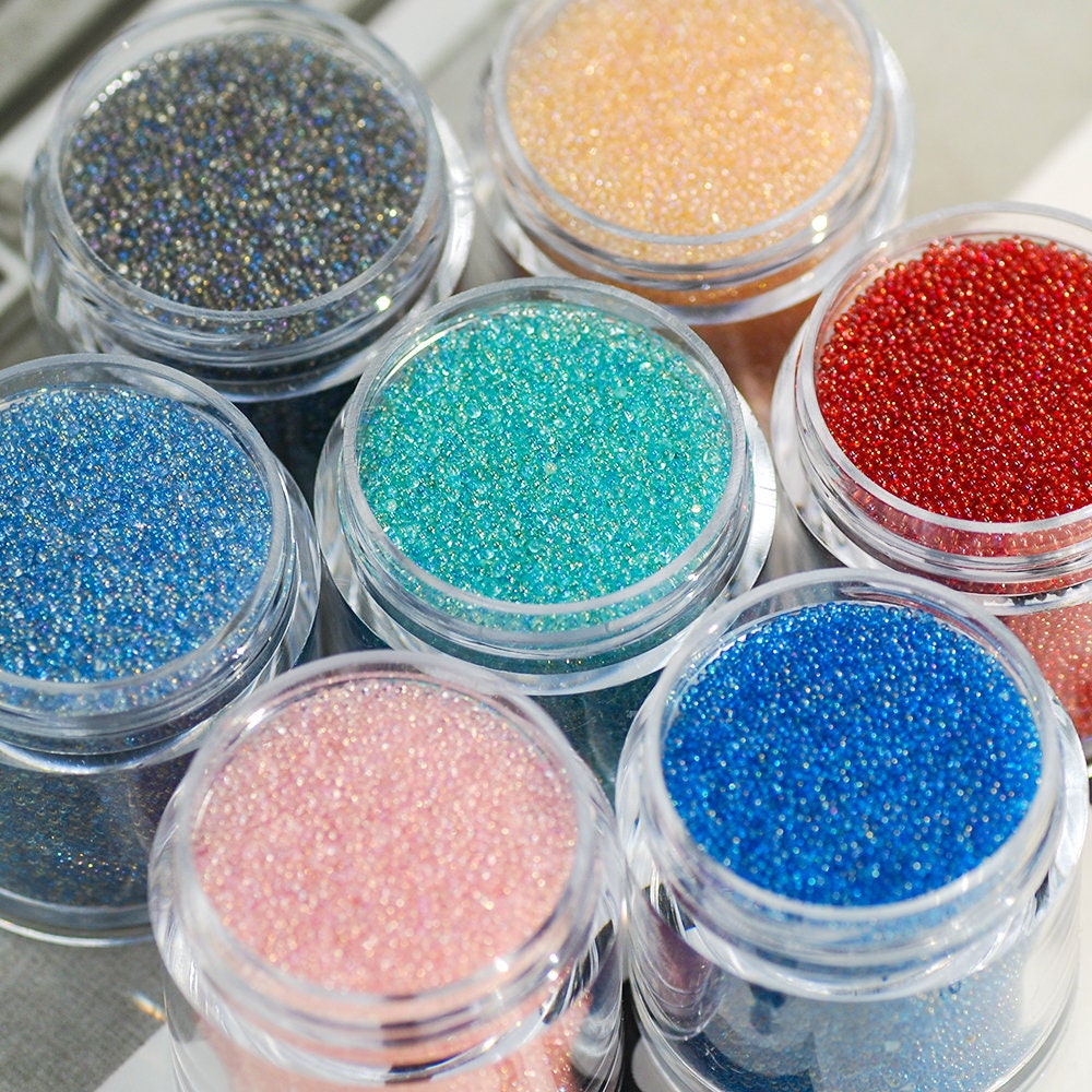 1.0 to 1.6mm 1440pcs AB Chaton Glass pixie Nail Art Rhinestone Micro  Manicure Decoration Tiny Mini Rhinestones (1.2mm 1440pcs)