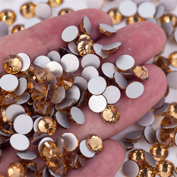 1440Pcs Blaze Crystal Rhinestones,Glass Flatback