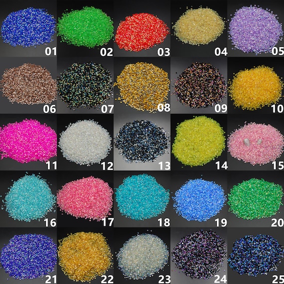 Bulk 10000pcs/100000pcs 2mm Jelly Resin Rhinestones Choose Color Faceted  Non-hotfix Flatback Resin Crystal DIY Bling Gems for Handicrafts 