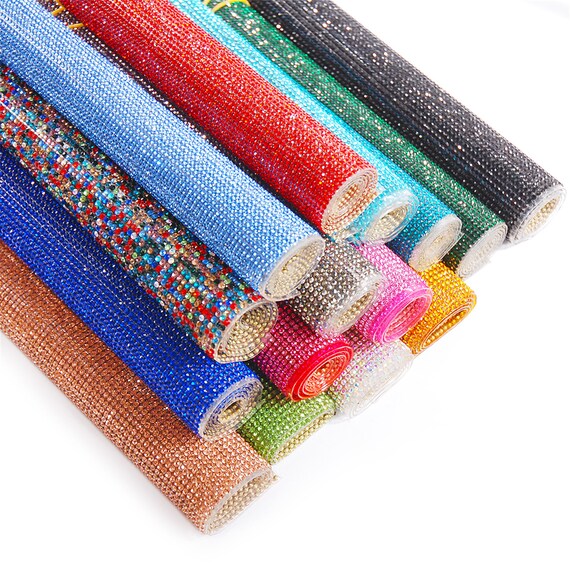 Pietre Plastiche Strass, Autoadesive, 3 Mm, 120 Pz, Topazio