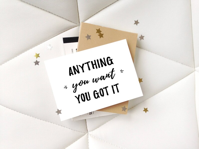 Anything You Want You Got It 8x10 & 5x7 DIGITAL Download - Etsy