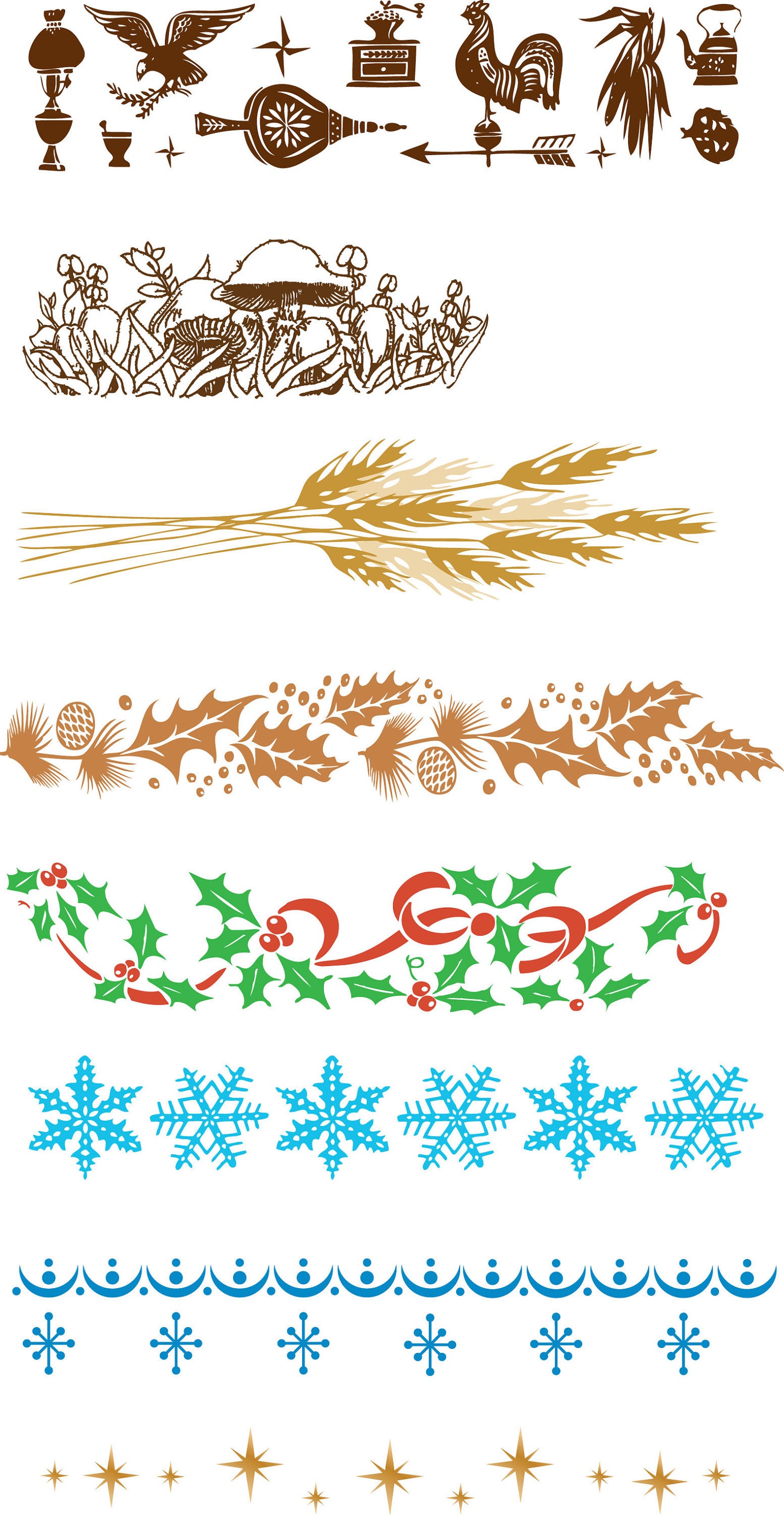 Pyrex Designs Svg Vintage Pyrex Kitchen Pattern (.svg) Fall/winter Set: 8-pattern ...