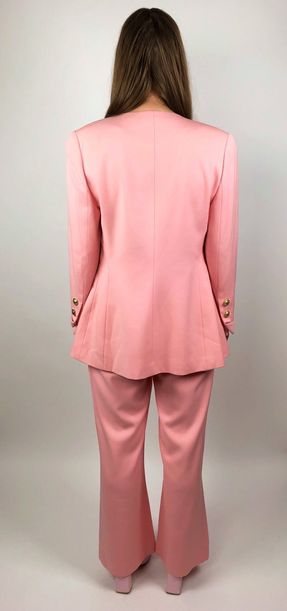 90's designer monochrome pink suit set - image 9