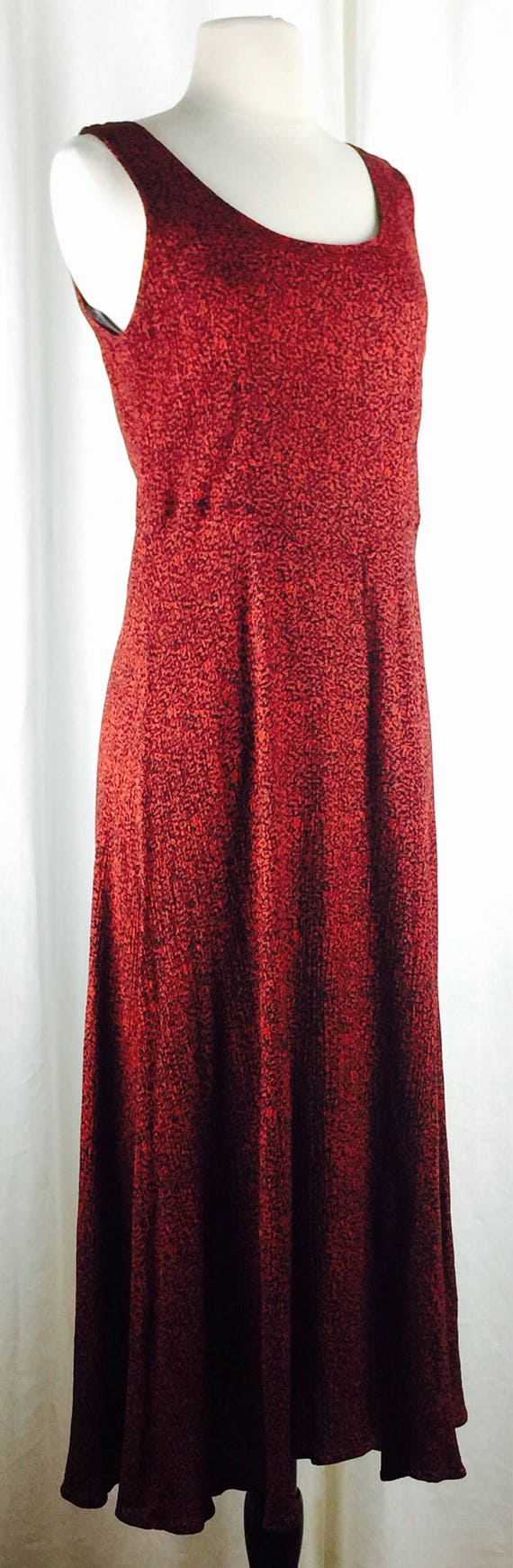 slim fit dress slacks Women's Grunge Red Plaid Irregular Hem Faux Leather Slip Dress – Punk Design main image 1