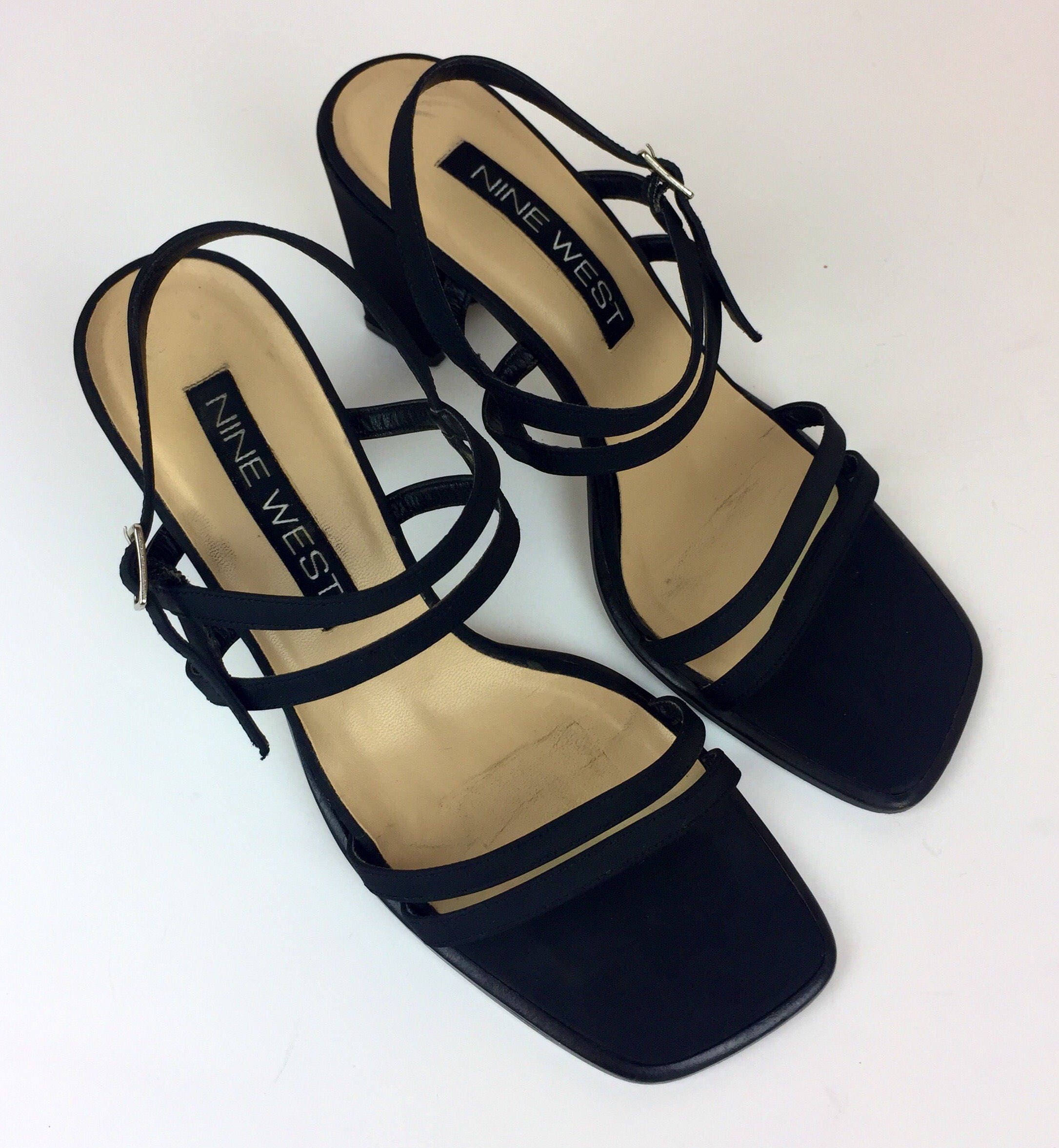 90s strappy heels
