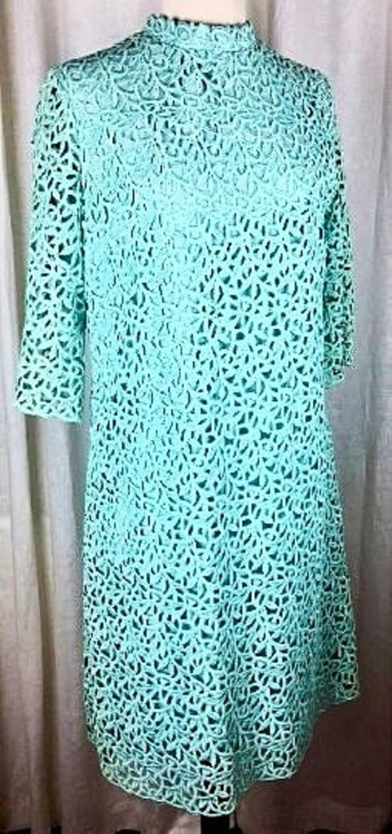 blue gingham dress Georgie Brown Polka Dot Mini Short Dresses AU/UK Size:8/10