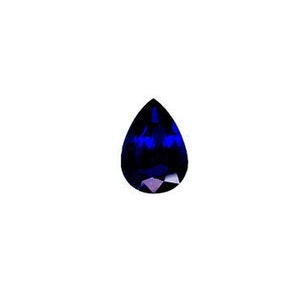 Top quality Pear Sapphire 7x5mm Natural Gemstone