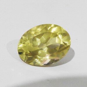 9.90 CT Citrine Oval cut, Natural Stone, Yellow Stone, November birthstone