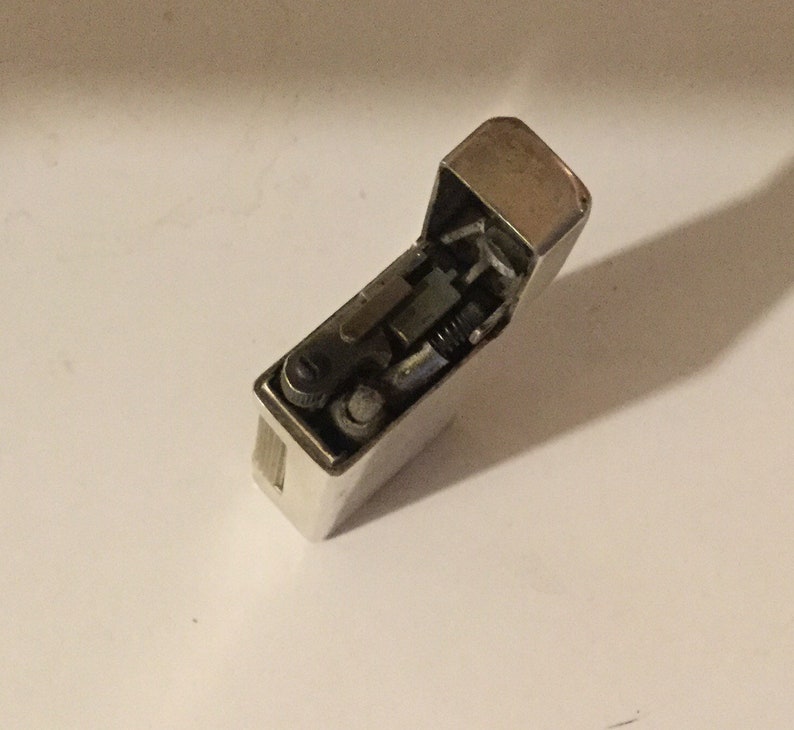 Alfred Dunhill Rollalite Petrol Wick Type Lighter Circa 1940s Etsy