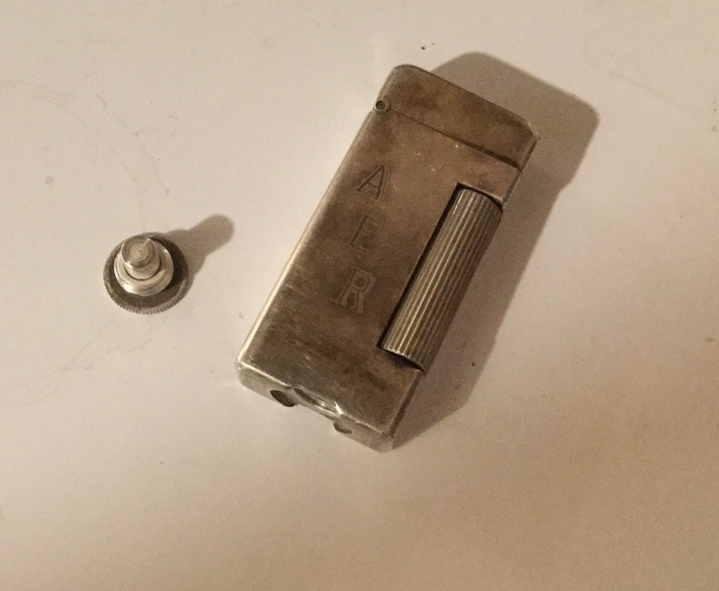 Alfred Dunhill Rollalite Petrol Wick Type Lighter Circa 1940s Etsy