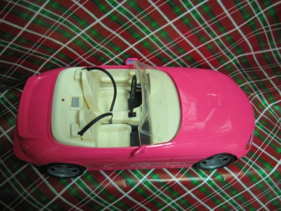 green barbie car