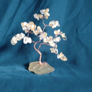 Citrine Tree of Life, bonsai